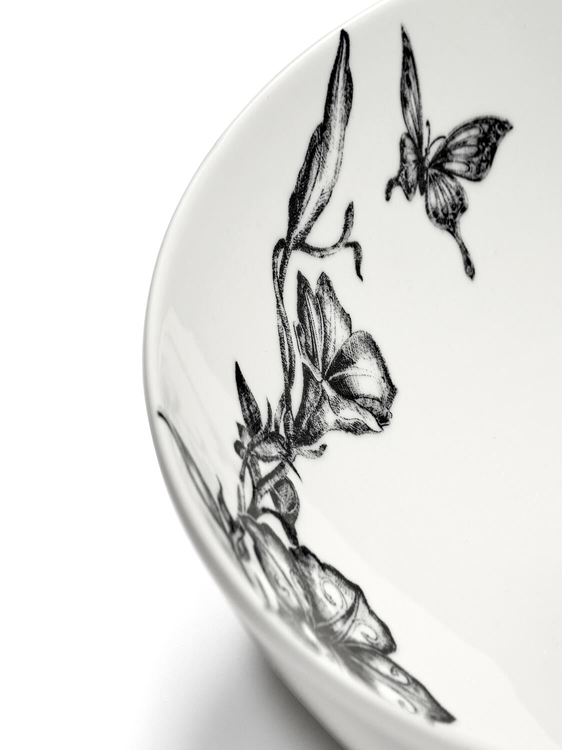 x Tomorrowland Unity oval skål, Magical Blossom - Ø27 cm
